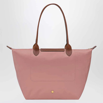 Longchamp Pink Le Pliage Original L bag