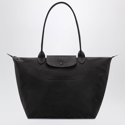 Longchamp Black shopping bag L Le Pliage One