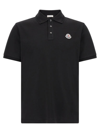 Moncler Logo Patch Polo Shirt