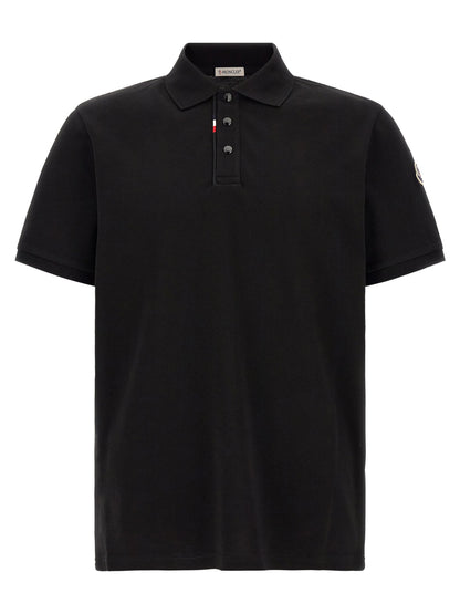 Moncler Tricolor Detail Polo Shirt