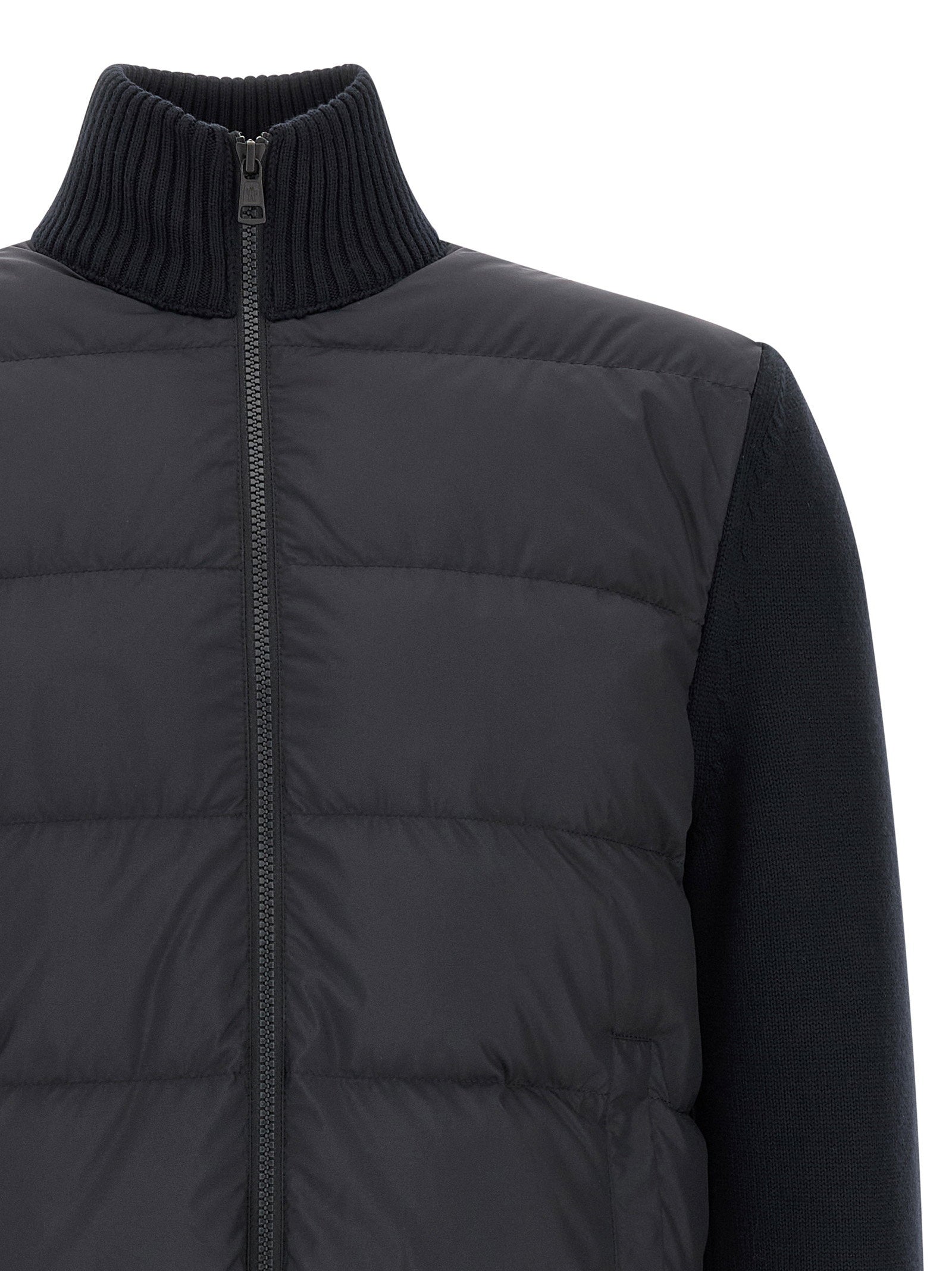 Moncler Two-material Cardigan