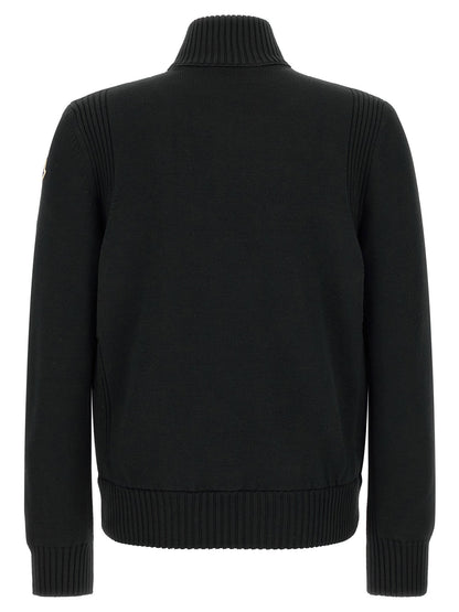 Moncler Two-material Cardigan