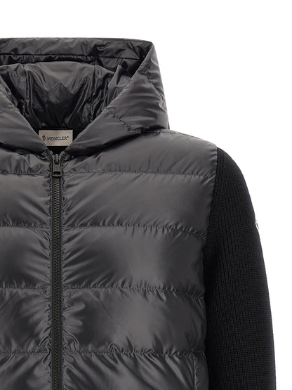Moncler Padded Cardigan With Hood