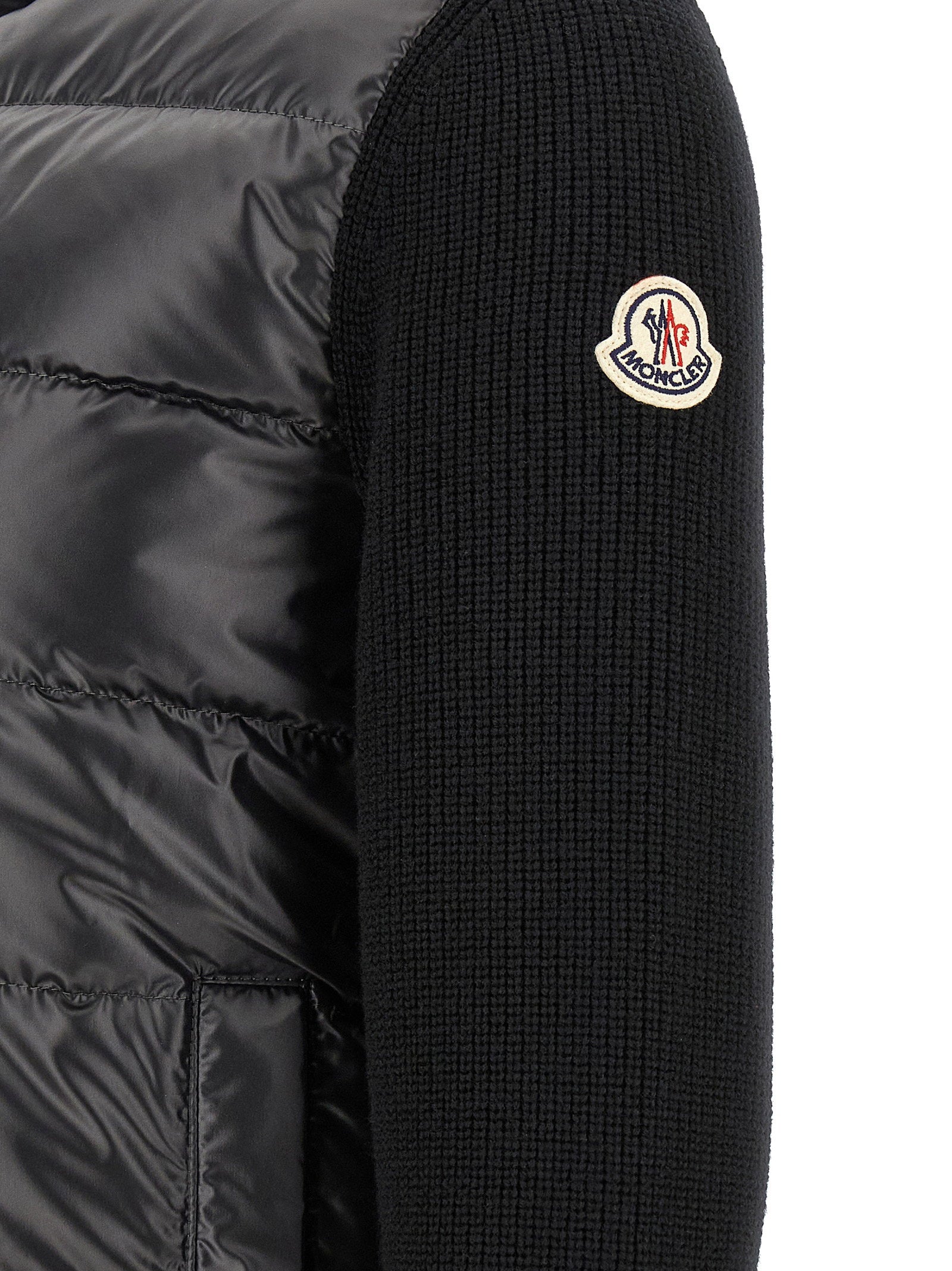 Moncler Padded Cardigan With Hood