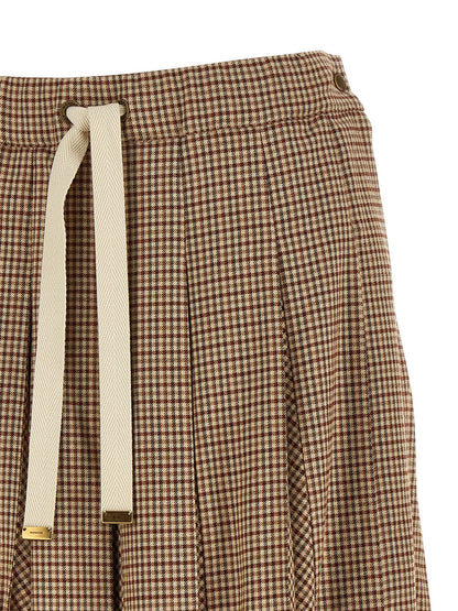 Moncler Pleated Midi Skirt