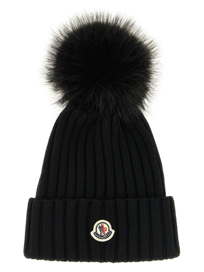 Moncler Pompon Wool Beanie