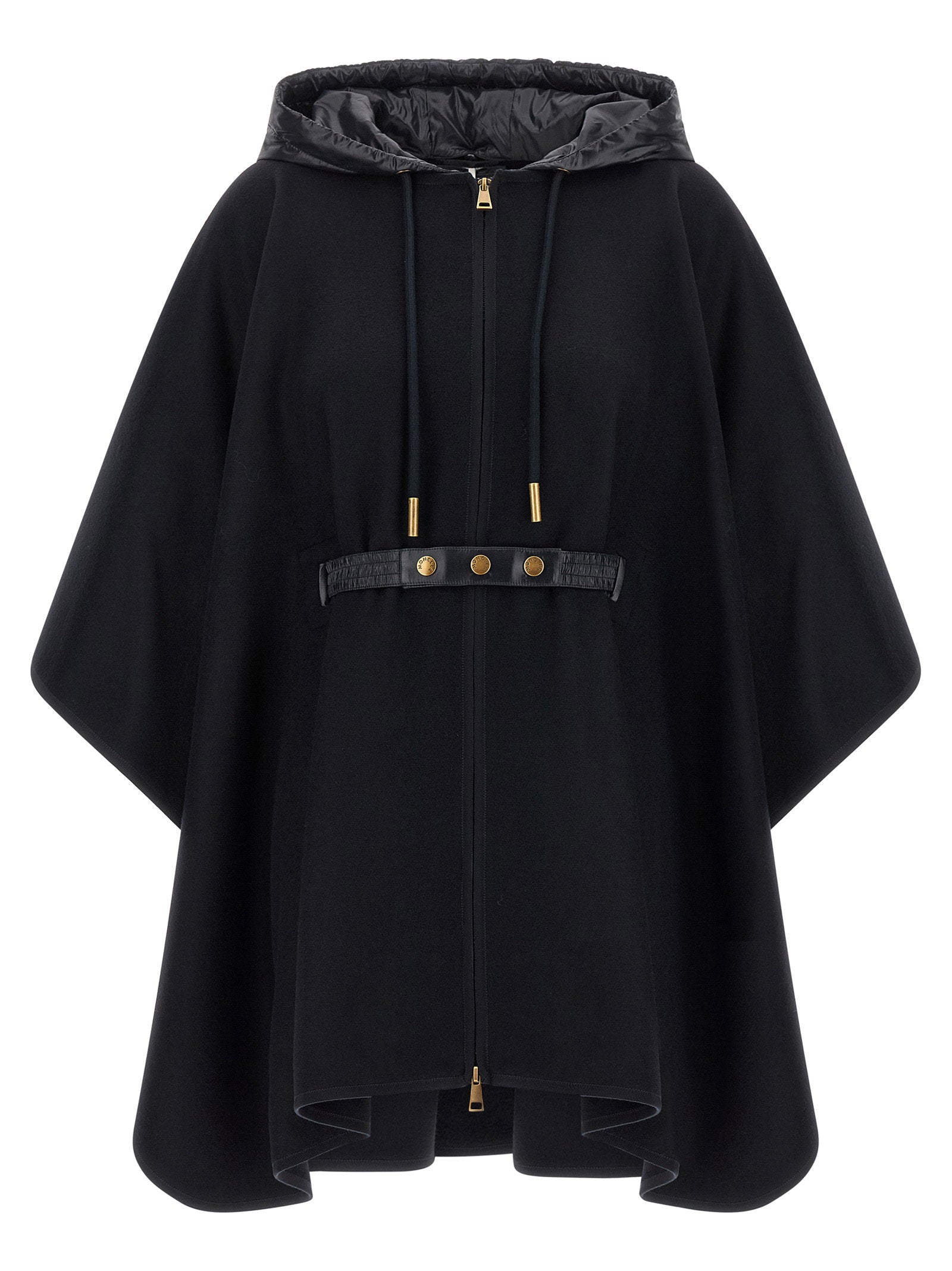 Moncler Two-material Cape