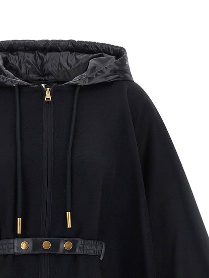 Moncler Two-material Cape
