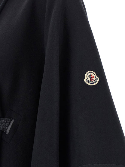 Moncler Two-material Cape