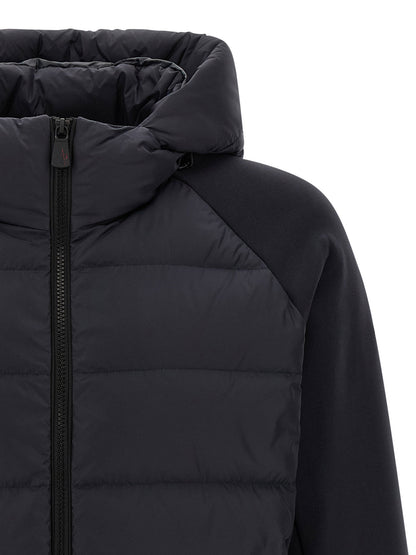 Moncler Grenoble Blue Padded Hoodie