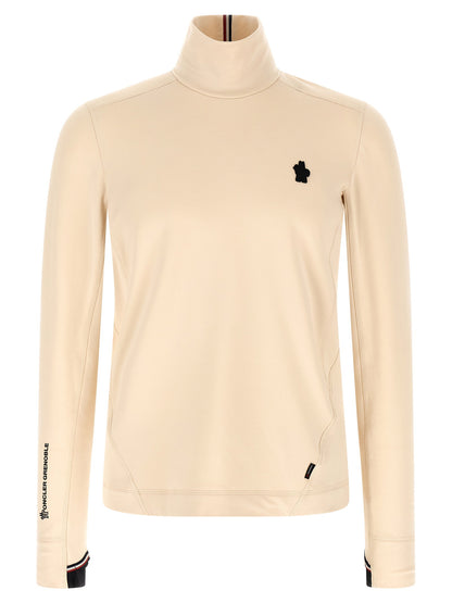 Moncler Grenoble Polartec® Turtleneck Sweater White