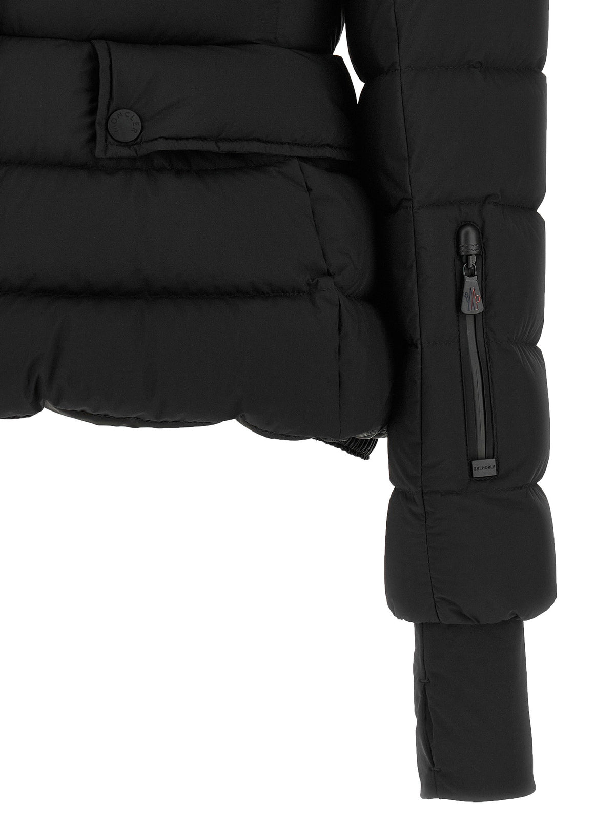 Moncler Grenoble Black Armoniques Ski Down Jacket