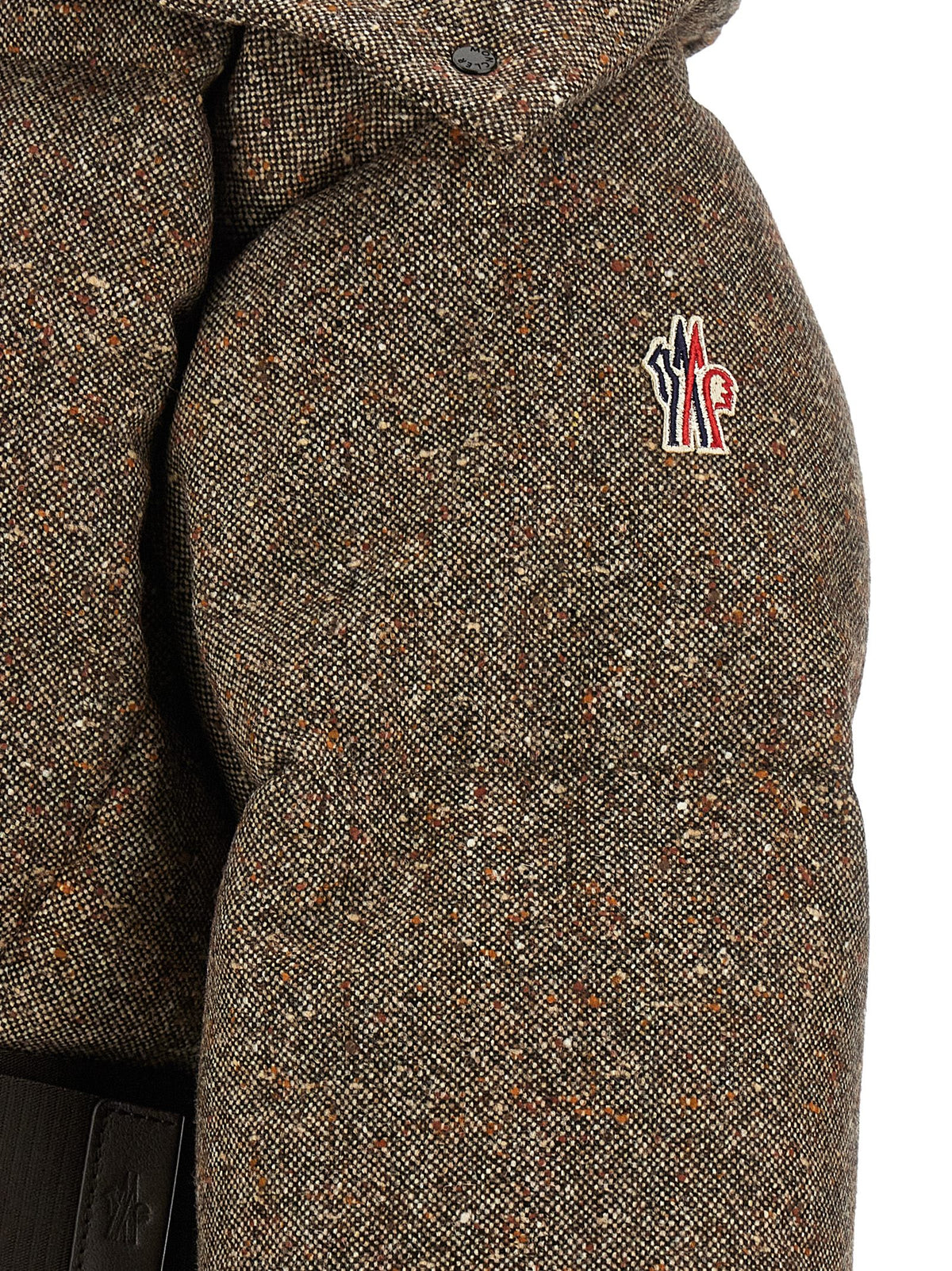 Moncler Grenoble Gelise Brown Down Jacket