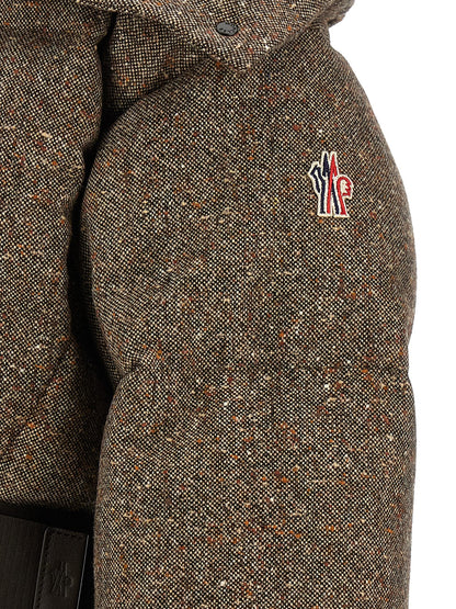 Moncler Grenoble Gelise Brown Down Jacket
