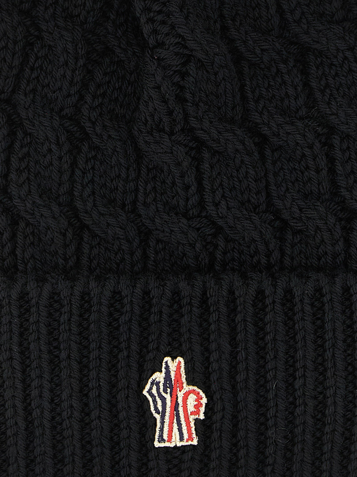 Moncler Grenoble Wool Beanie With Pon-pon