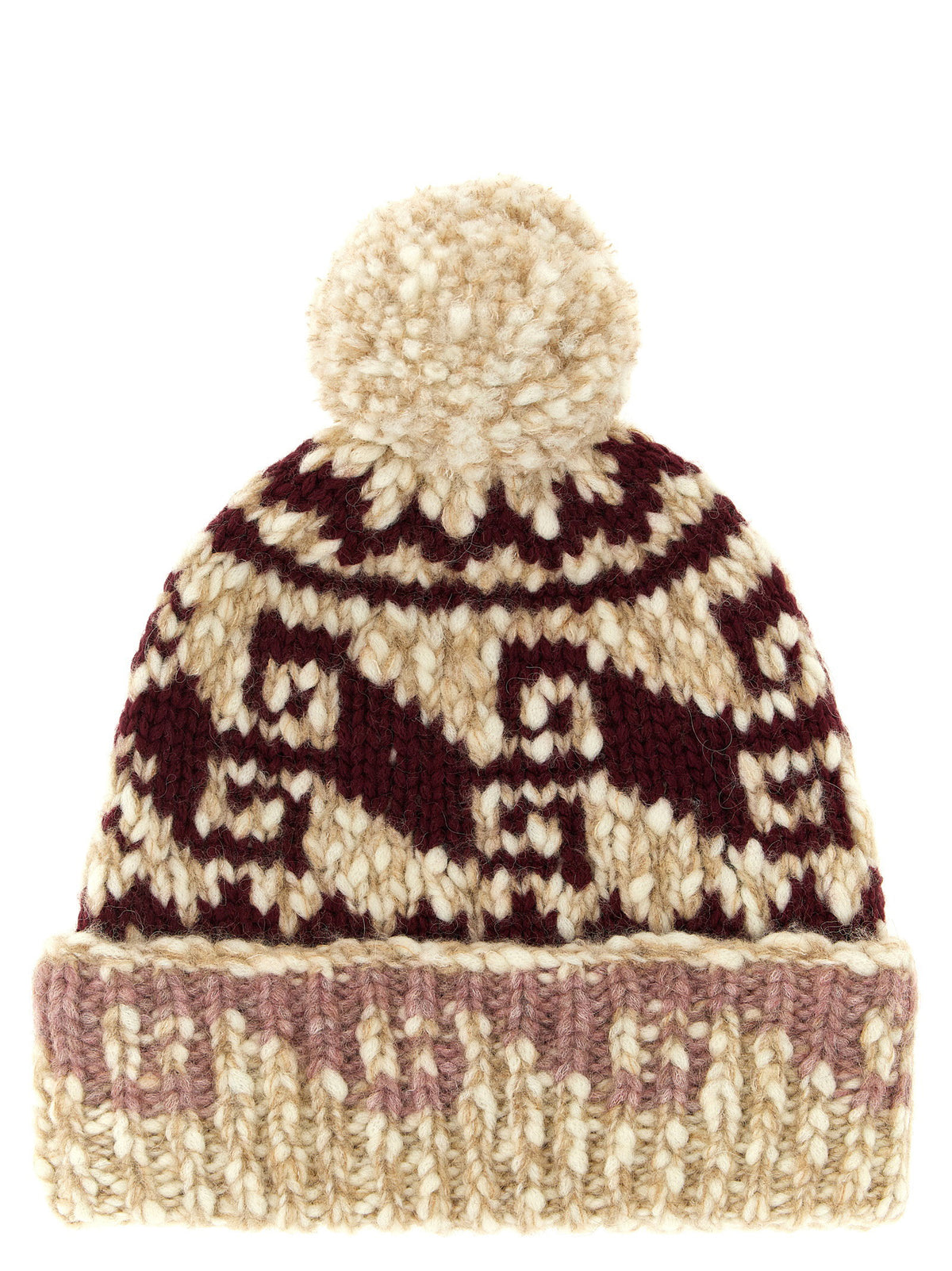 Moncler Grenoble Multicolor Pon Pon Beanie