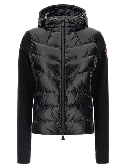 Moncler Grenoble Padded Cardigan With Hood And Zip