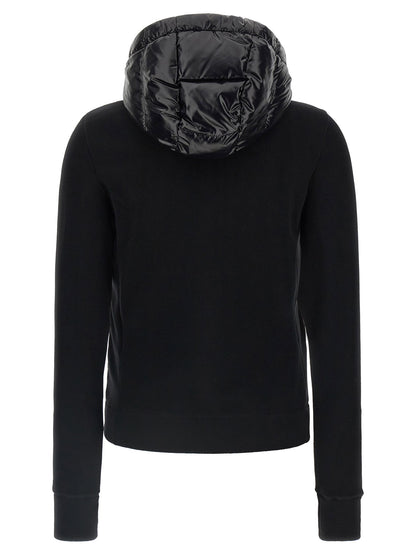 Moncler Grenoble Padded Cardigan With Hood And Zip