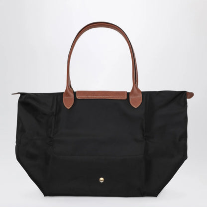Longchamp Black Le Pliage Original M bag
