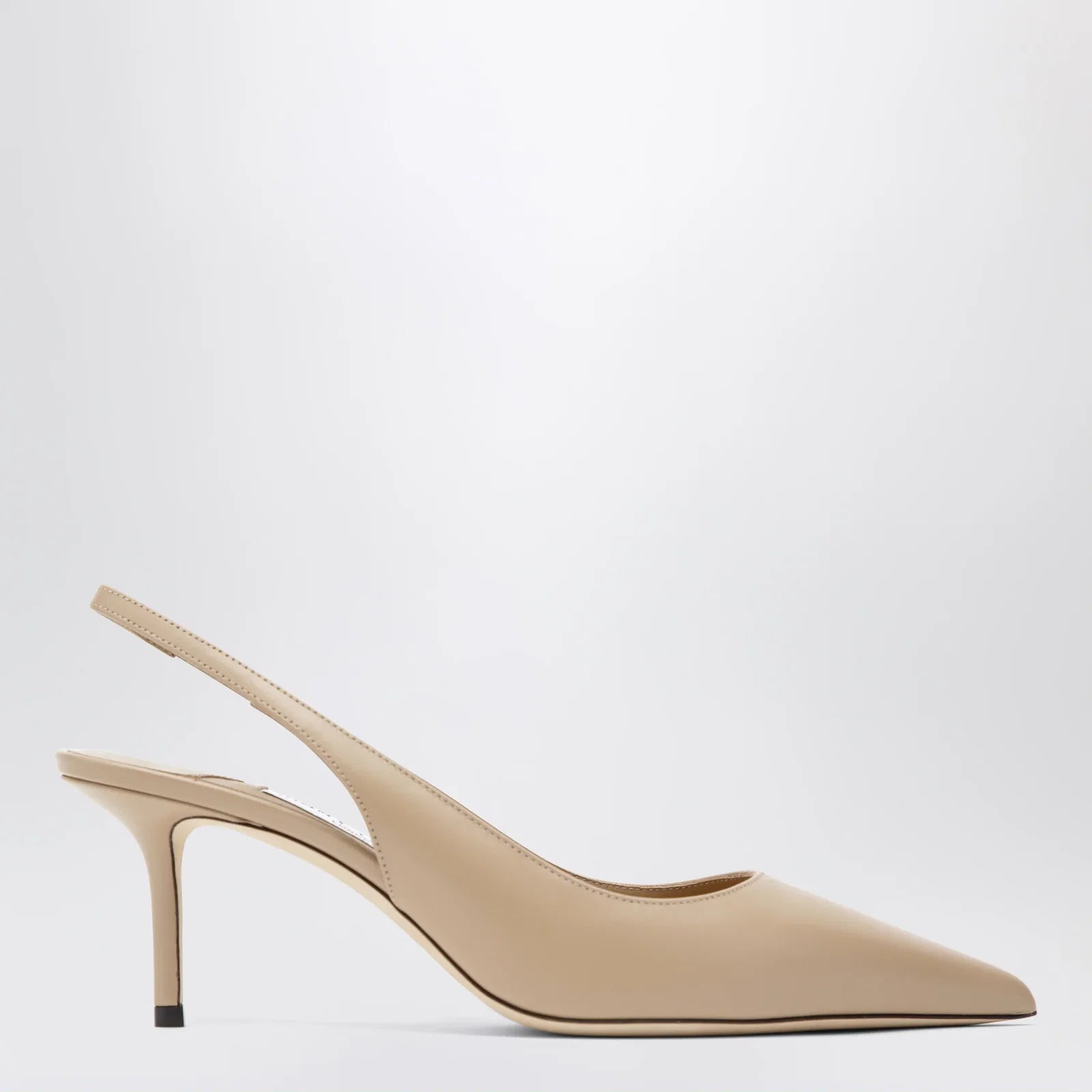 Jimmy Choo Leather slingbacks with ankle strap