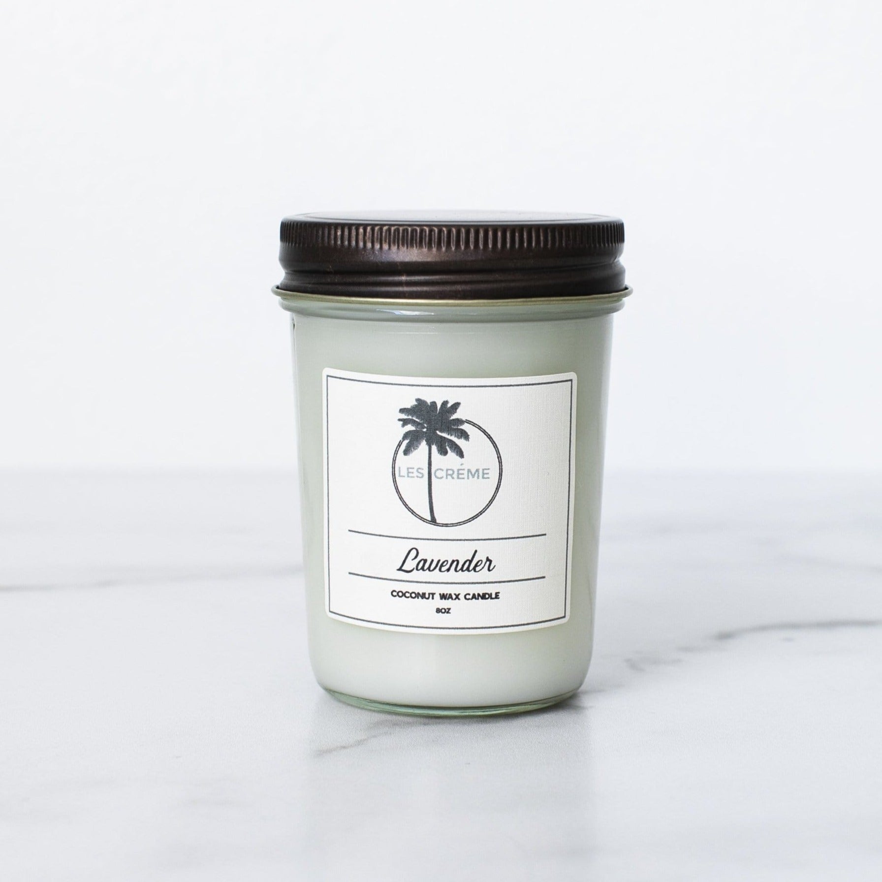 Lavender Scent Coconut Wax Candle