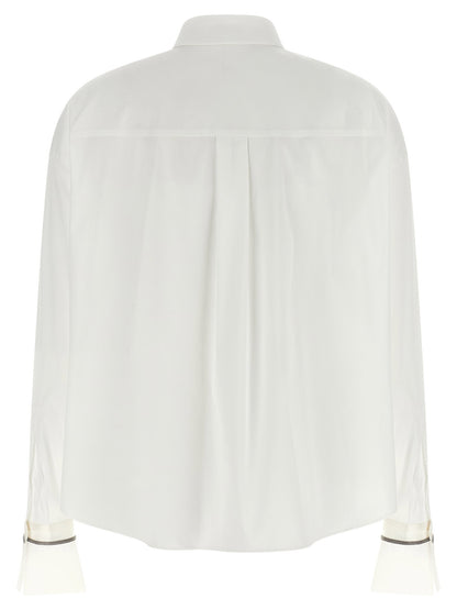 Brunello Cucinelli Shiny Cuffs Shirt