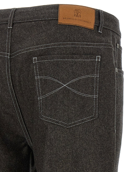 Brunello Cucinelli Flannel Pants