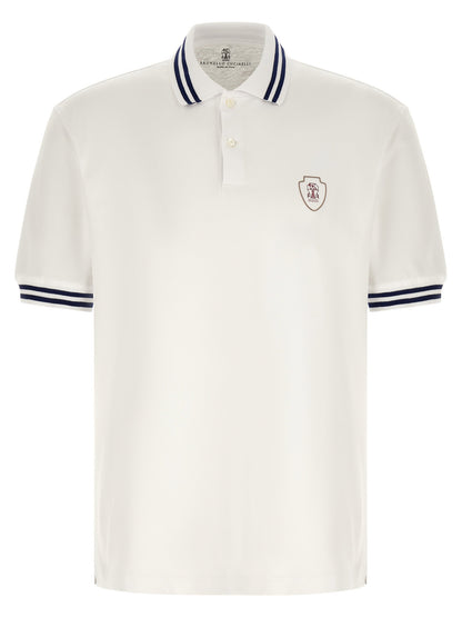 Brunello Cucinelli Polo Coat Of Arms