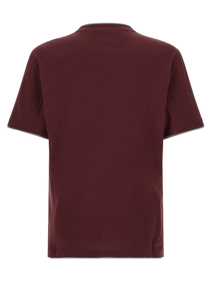 Brunello Cucinelli Double Layer T-shirt