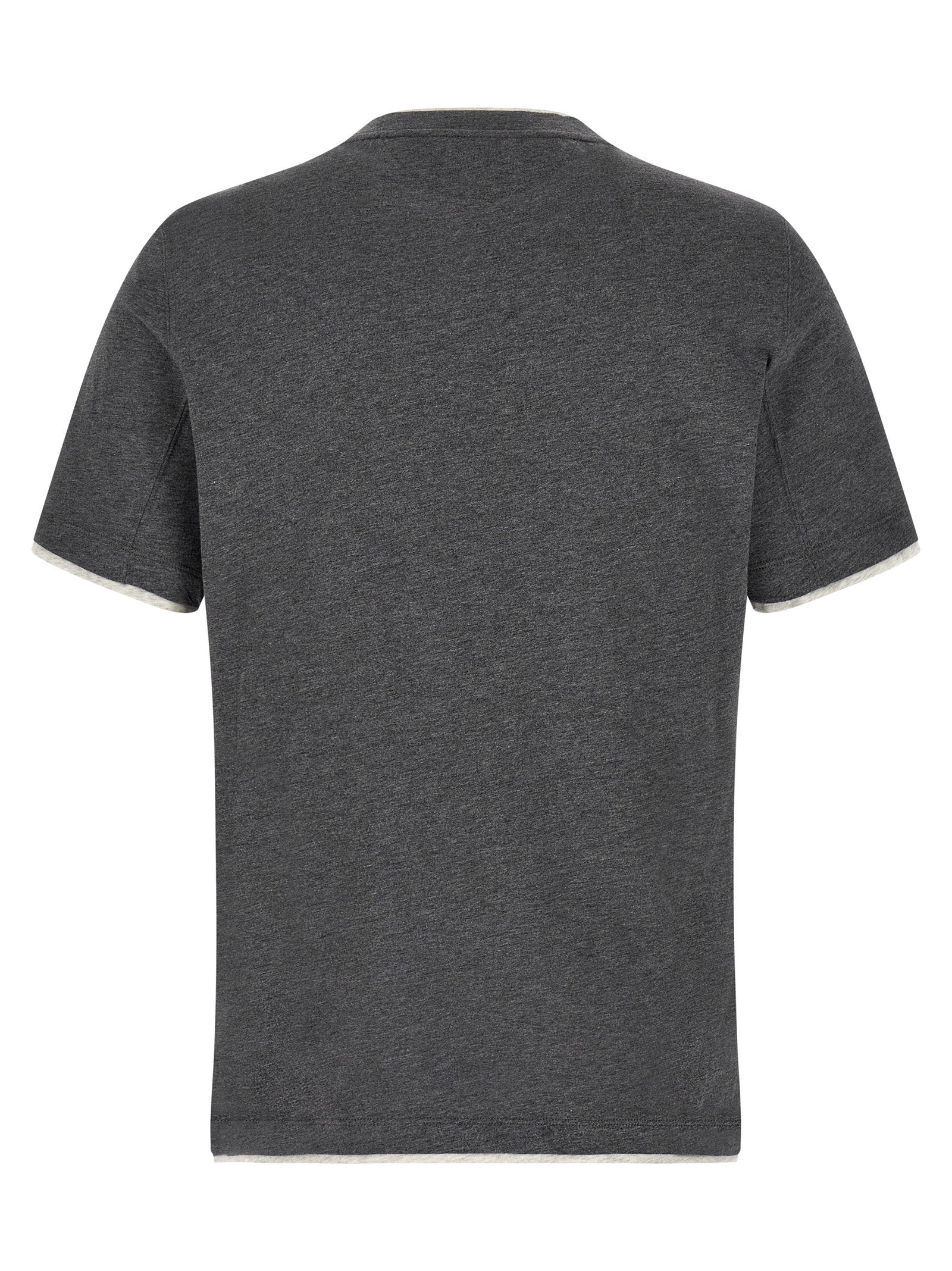 Brunello Cucinelli Double Layer T-shirt