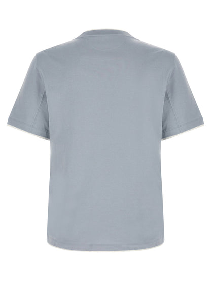 Brunello Cucinelli Double Layer T-shirt