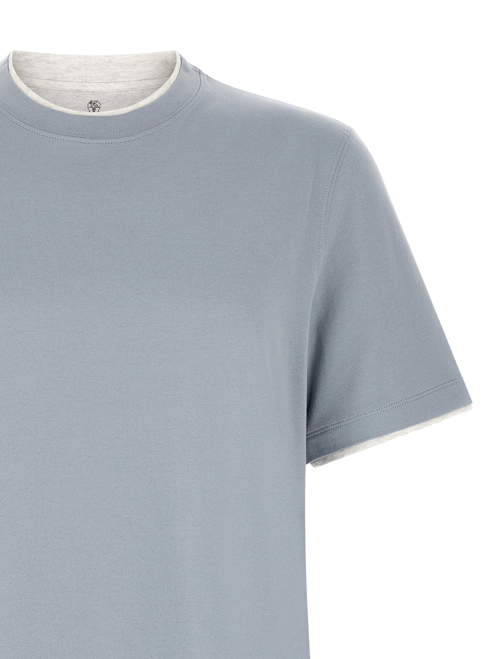 Brunello Cucinelli Double Layer T-shirt