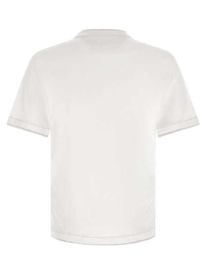 Brunello Cucinelli Double Layer T-shirt