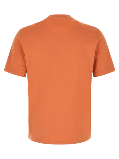 Brunello Cucinelli Logo Print T-shirt