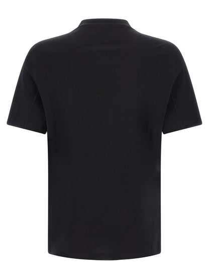 Brunello Cucinelli Logo Embroidery T-shirt