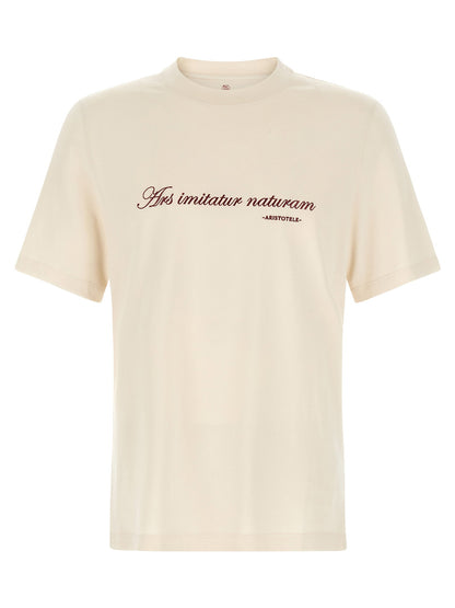 Brunello Cucinelli Ars Imitatur Naturam T-shirt