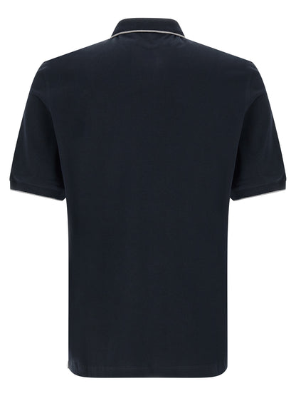 Brunello Cucinelli Stretch Jersey Polo Shirt