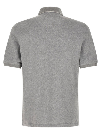 Brunello Cucinelli Stretch Jersey Polo Shirt