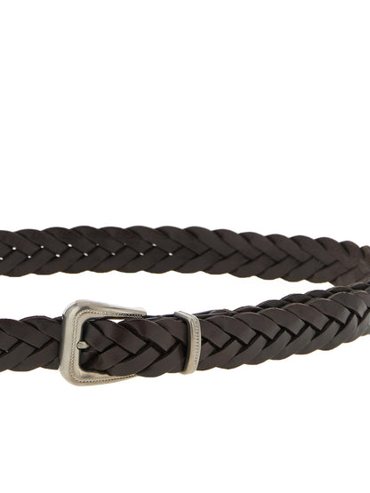 Brunello Cucinelli Woven Belt