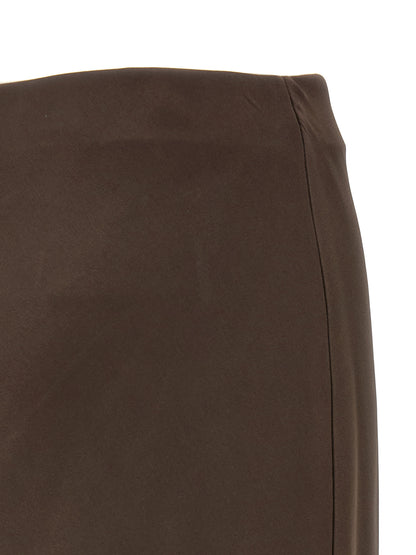 Brunello Cucinelli Slit Skirt