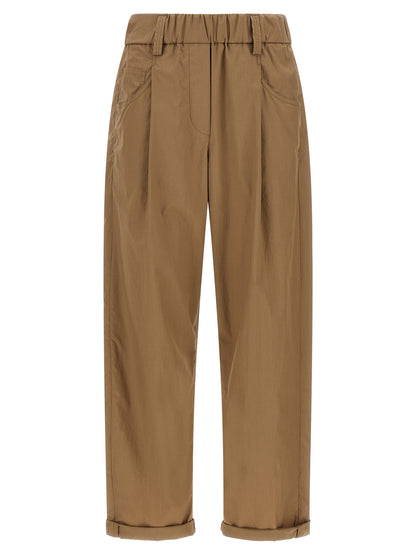 Brunello Cucinelli Track Poplin Pants