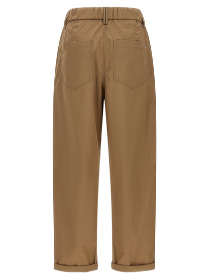 Brunello Cucinelli Track Poplin Pants