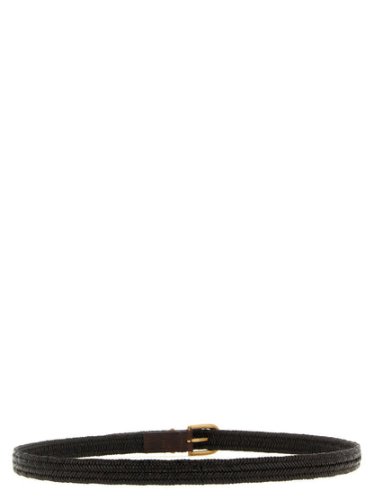 Brunello Cucinelli Stretch Leather Belt