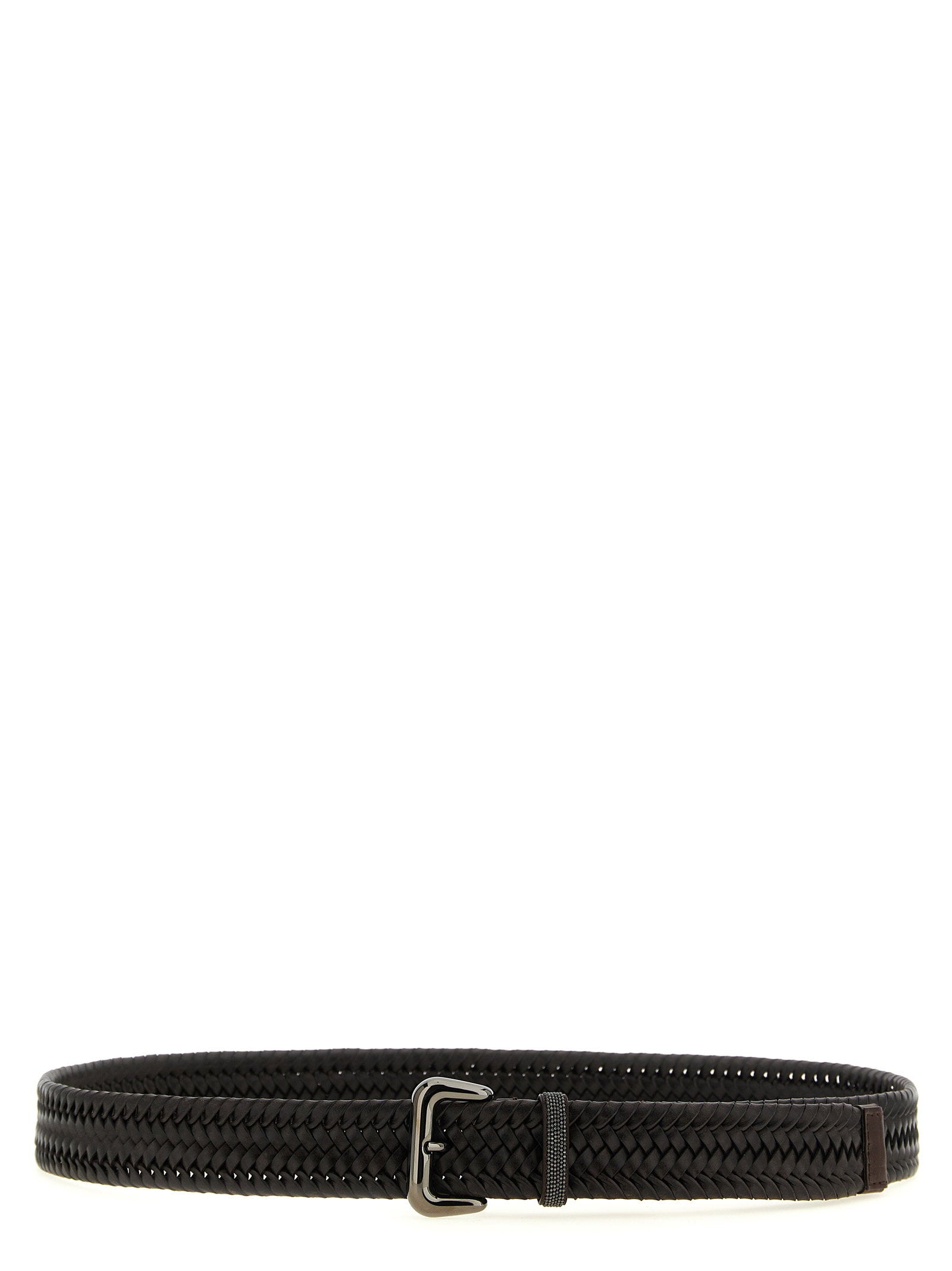 Brunello Cucinelli Shiny Loop Belt