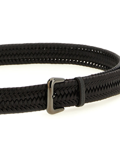 Brunello Cucinelli Shiny Loop Belt