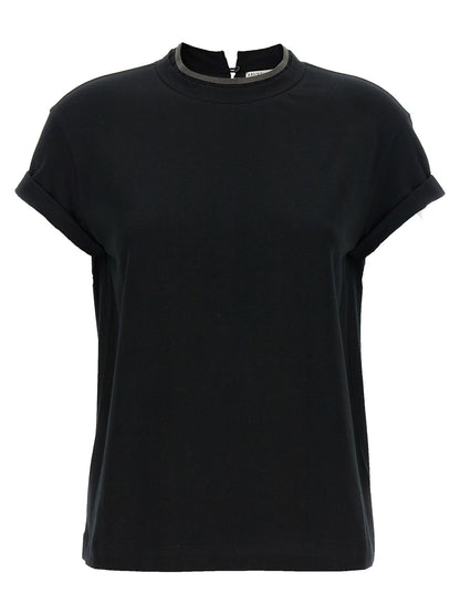 Brunello Cucinelli Monile Crew-neck T-shirt