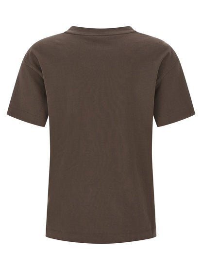Brunello Cucinelli Shiny Tab T-shirt