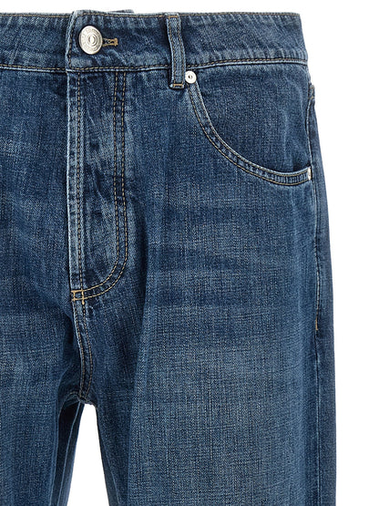 Brunello Cucinelli Leisure Fit Denim Jeans