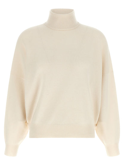 Brunello Cucinelli Ribbed High Neck Beam