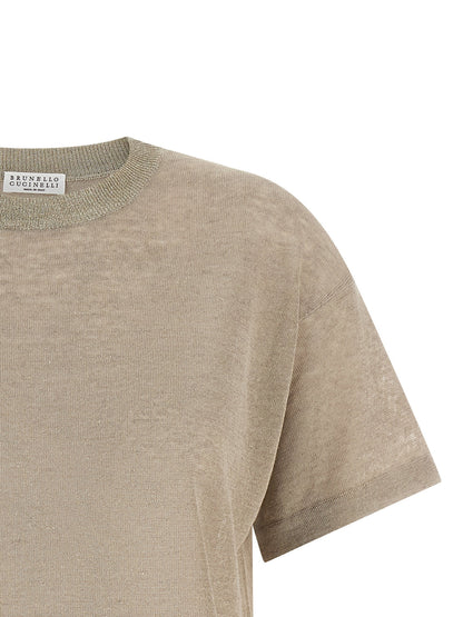 Brunello Cucinelli Dazzling Collar Sweater